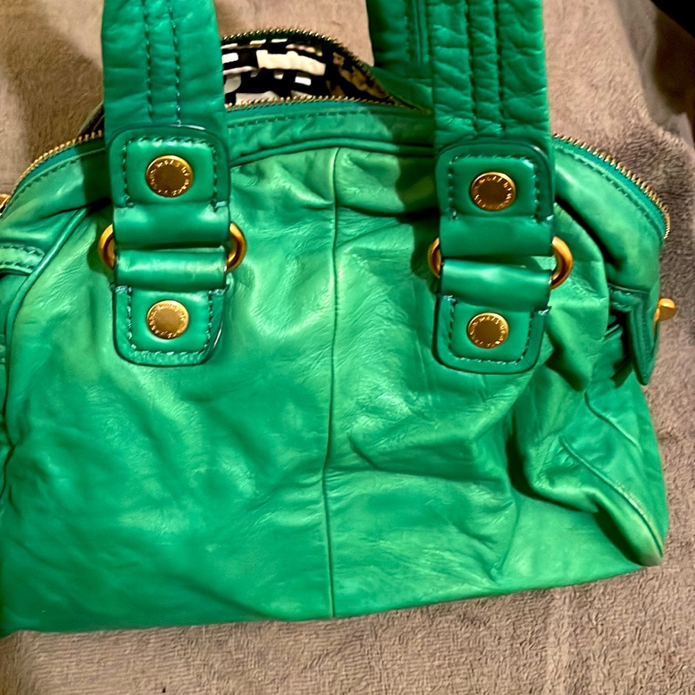 Cool green leather Marc Jacobs handbag - Picture 2 of 6